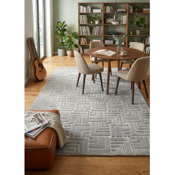 JUNO LUX JUNO LUX 4 D147A L.GREY PROSTOKĄT