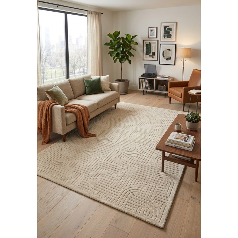 JUNO LUX JUNO LUX 2 E341A BEIGE PROSTOKĄT