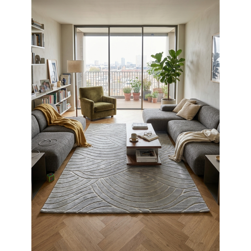 JUNO LUX JUNO LUX 1 F707A L.GREY PROSTOKĄT
