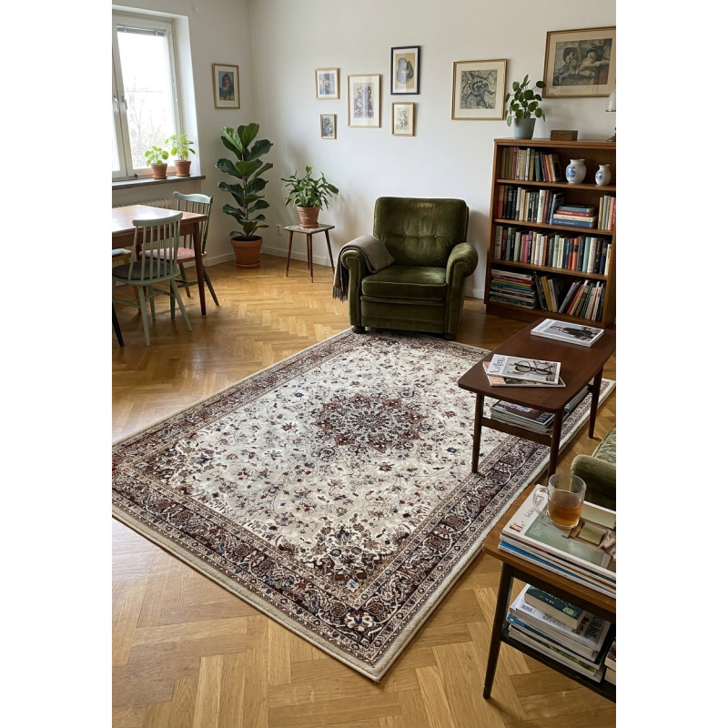 RICH_ MAMLUK BEIGE P1679 BEIGE PROSTOKĄT