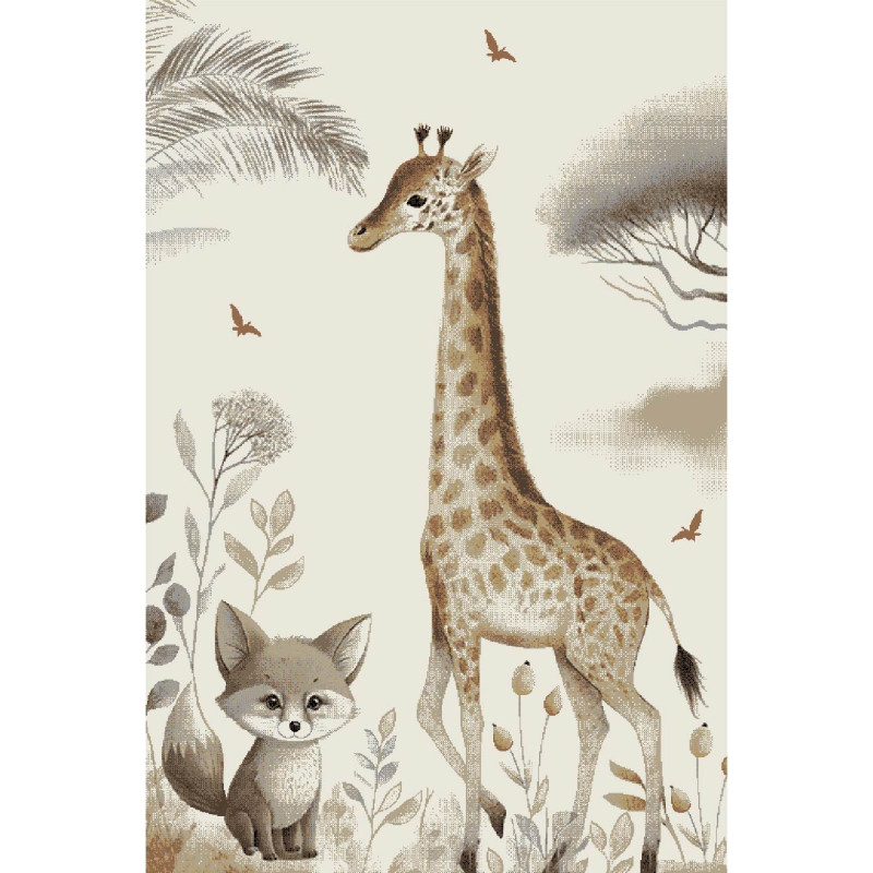 Dywan Dywilan Luna 5 Giraffe