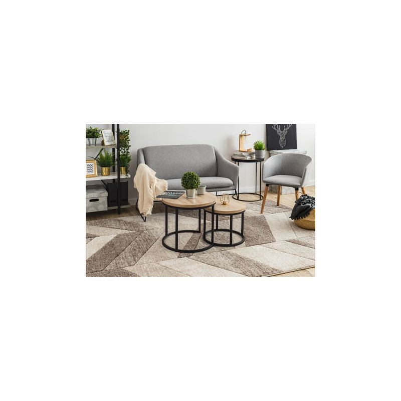 Dywan FEEL 5673/15055 JODEŁKA beż / brąz / krem 280x370cm Dywan FEEL 5673/15055 JODEŁKA beż / brąz / krem 280x370cm