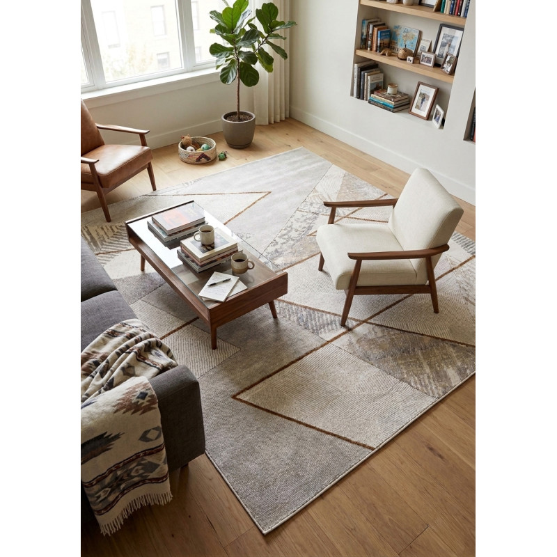 Dywan Dywilan Stylish 21 Gold Beige