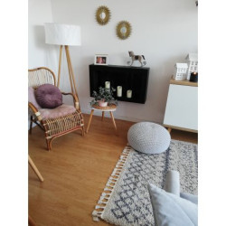 Dywan BERBER AGADIR G0522 krem / szary Frędzle berberyjski marokański shaggy 120x170cm Dywan BERBER AGADIR G0522 krem / szary Frędzle berberyjski marokański shaggy 120x170cm