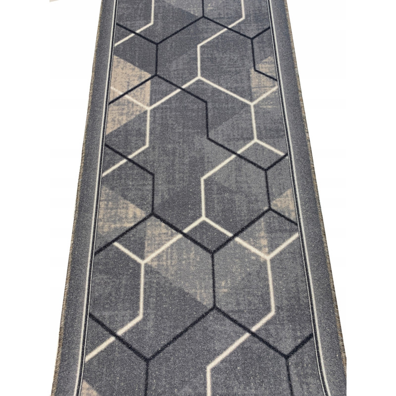 CHODNIK ANTYPOŚLIZGOWY HEXAGON JASNY SZARY 100cm CHODNIK ANTYPOŚLIZGOWY HEXAGON JASNY SZARY 100cm
