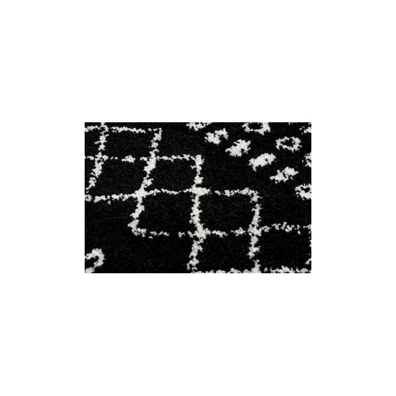 Dywan BERBER ETHNIC G3802 czarny / biały Frędzle berberyjski marokański shaggy 200x290cm Dywan BERBER ETHNIC G3802 czarny / biały Frędzle berberyjski marokański shaggy 200x290cm