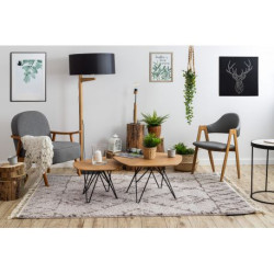 Dywan BERBER FEZ G0535 beż / brąz Frędzle berberyjski marokański shaggy 120x170cm Dywan BERBER FEZ G0535 beż / brąz Frędzle berberyjski marokański shaggy 120x170cm