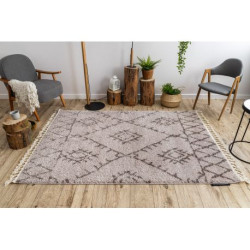 Dywan BERBER FEZ G0535 beż / brąz Frędzle berberyjski marokański shaggy 120x170cm Dywan BERBER FEZ G0535 beż / brąz Frędzle berberyjski marokański shaggy 120x170cm
