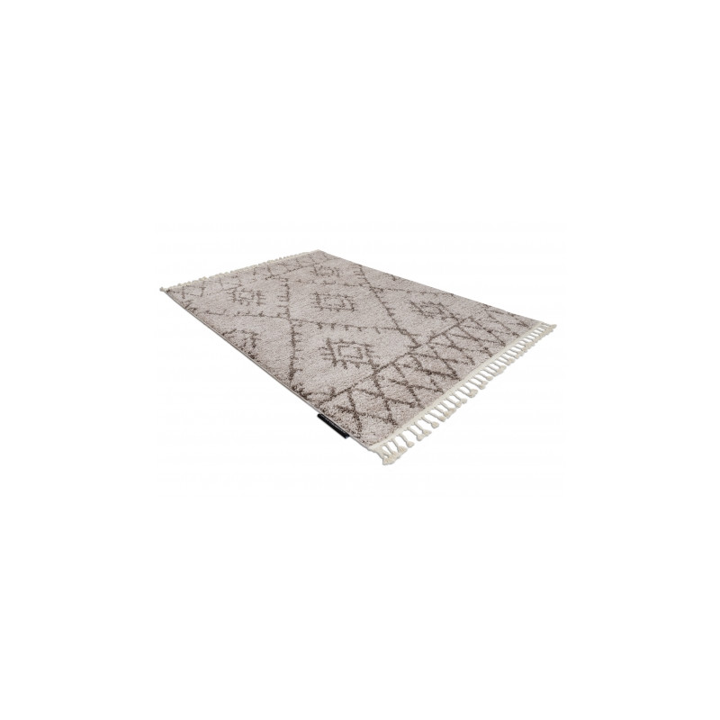 Dywan BERBER FEZ G0535 beż / brąz Frędzle berberyjski marokański shaggy 160x220cm Dywan BERBER FEZ G0535 beż / brąz Frędzle berberyjski marokański shaggy 160x220cm