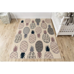 Dywan HEOS 78464 krem / róż / niebieski / szary ANANAS 160x220cm Dywan HEOS 78464 krem / róż / niebieski / szary ANANAS 160x220cm