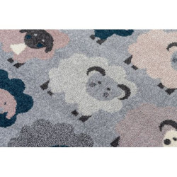 Dywan HEOS 78468 szary / niebieski OWCE 190x270cm Dywan HEOS 78468 szary / niebieski OWCE 190x270cm