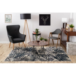 Dywan HEOS 78561 krem / niebieski DŻUNGLA 120x170cm Dywan HEOS 78561 krem / niebieski DŻUNGLA 120x170cm