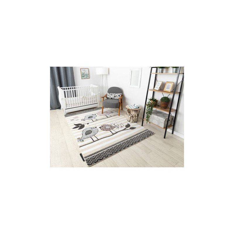 Dywan PETIT BIRDS PTASZKI krem 180x270cm Dywan PETIT BIRDS PTASZKI krem 180x270cm