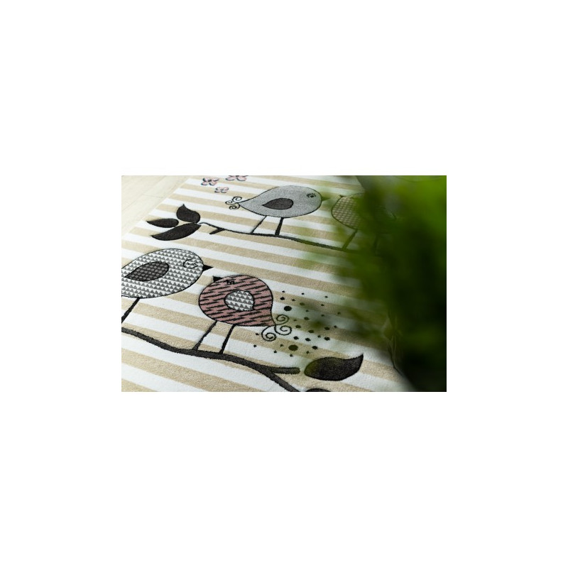 Dywan PETIT BIRDS PTASZKI krem 180x270cm Dywan PETIT BIRDS PTASZKI krem 180x270cm