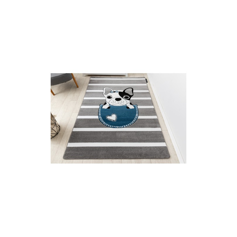 Dywan PETIT BULLDOG PIES szary 200x290cm Dywan PETIT BULLDOG PIES szary 200x290cm
