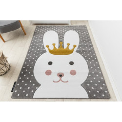 Dywan PETIT BUNNY KRÓLICZEK KRÓLIK szary 180x270cm Dywan PETIT BUNNY KRÓLICZEK KRÓLIK szary 180x270cm