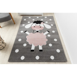 Dywan PETIT DOLLY OWCA, OWIECZKA szary 140x190cm