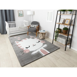 Dywan PETIT KITTY KOTEK szary 240x330cm Dywan PETIT KITTY KOTEK szary 240x330cm