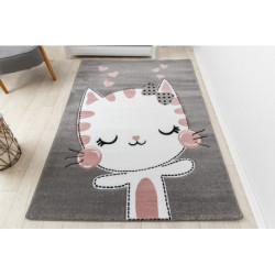 Dywan PETIT KITTY KOTEK szary 240x330cm Dywan PETIT KITTY KOTEK szary 240x330cm