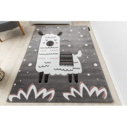 Dywan PETIT LAMA szary 80x150cm Dywan PETIT LAMA szary 80x150cm