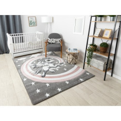 Dywan PETIT PONY KUCYK KONIK szary 80x150cm Dywan PETIT PONY KUCYK KONIK szary 80x150cm