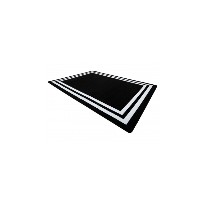Dywan HAMPTON Ramka czarny 160x220cm Dywan HAMPTON Ramka czarny 160x220cm