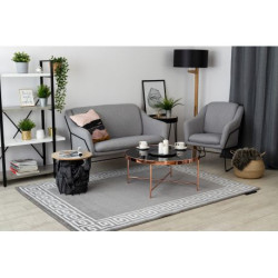 Dywan HAMPTON Grecos szary 160x220cm Dywan HAMPTON Grecos szary 160x220cm