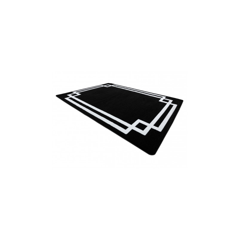 Dywan HAMPTON Lux czarny 80x150cm Dywan HAMPTON Lux czarny 80x150cm