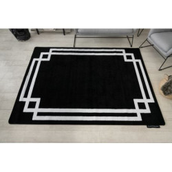 Dywan HAMPTON Lux czarny 80x150cm Dywan HAMPTON Lux czarny 80x150cm
