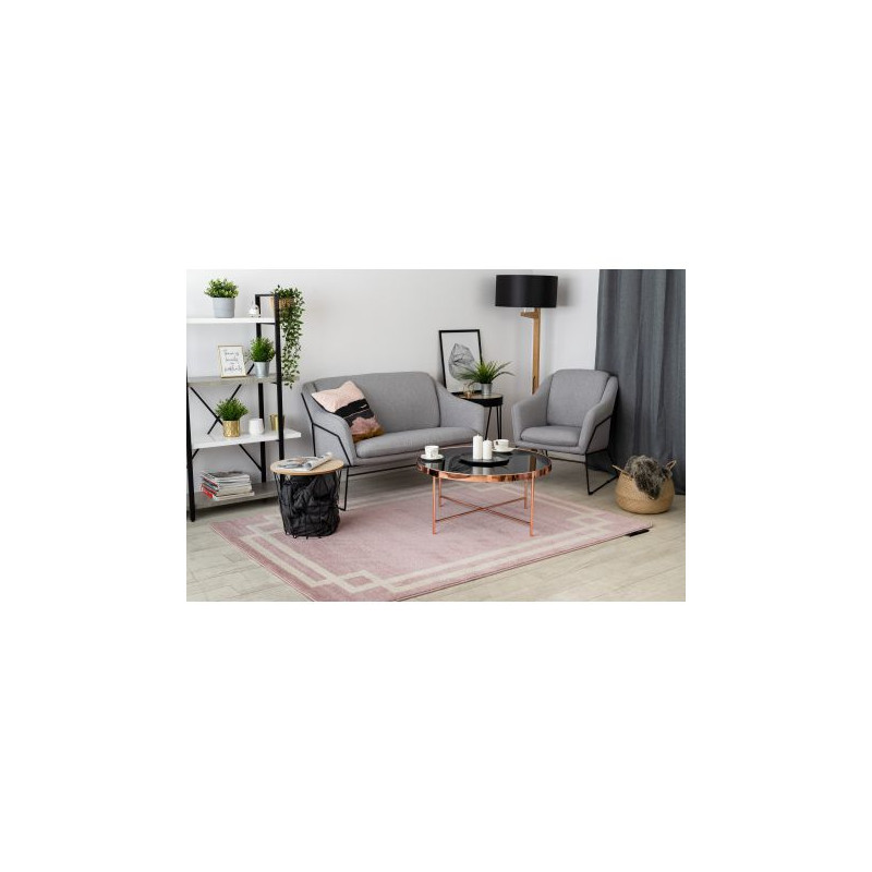 Dywan HAMPTON Lux róż 120x170cm Dywan HAMPTON Lux róż 120x170cm