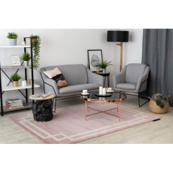 Dywan HAMPTON Lux róż 160x220cm Dywan HAMPTON Lux róż 160x220cm