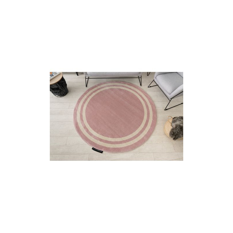 Dywan HAMPTON Ramka koło róż koło 140cm Dywan HAMPTON Ramka koło róż koło 140cm