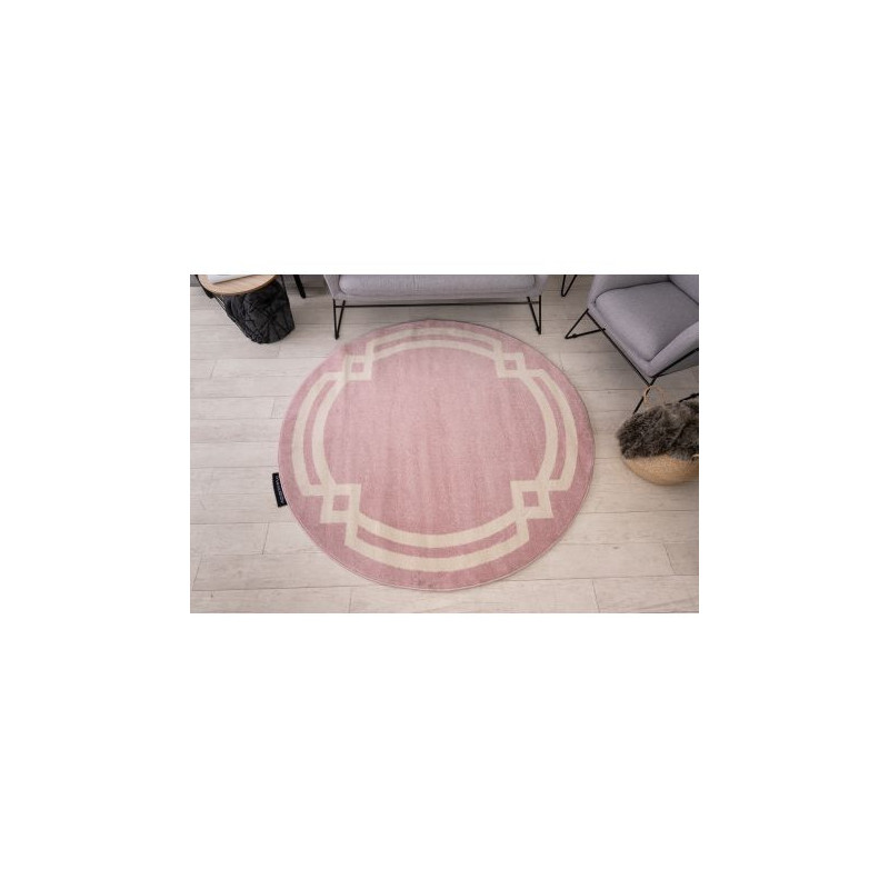 Dywan HAMPTON Lux koło róż koło 120cm Dywan HAMPTON Lux koło róż koło 120cm