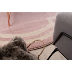 Dywan HAMPTON Lux koło róż koło 140cm Dywan HAMPTON Lux koło róż koło 140cm