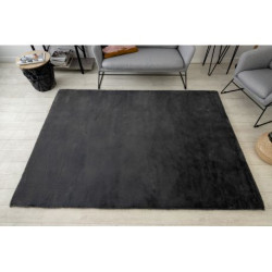 Dywan BUNNY antracyt IMITACJA FUTRA KRÓLIKA 200x290cm