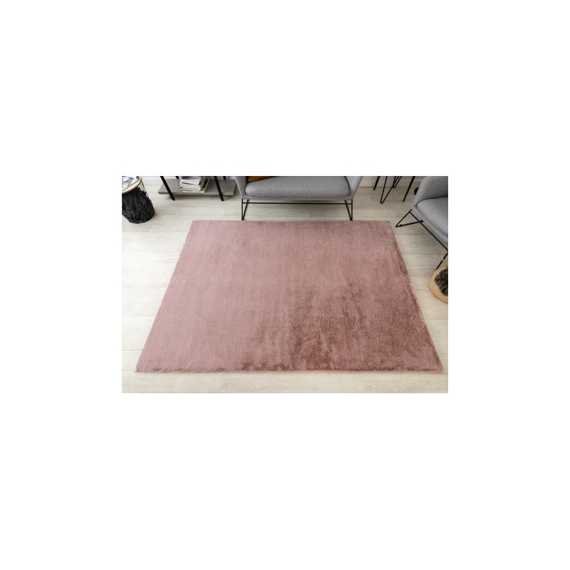 Dywan BUNNY róż IMITACJA FUTRA KRÓLIKA 160x220cm Dywan BUNNY róż IMITACJA FUTRA KRÓLIKA 160x220cm