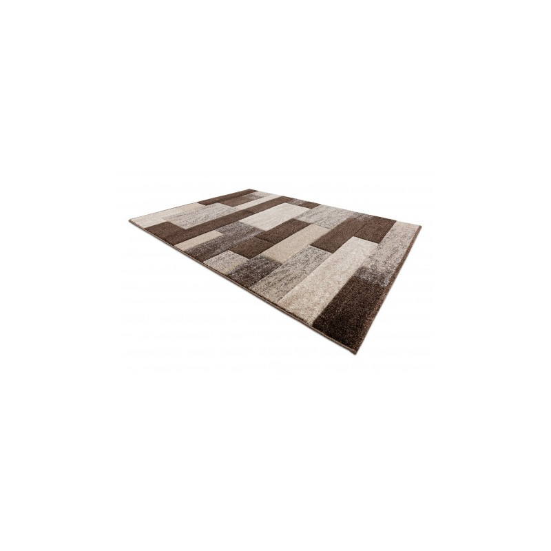 Dywan FEEL 5756/15044 PROSTOKĄTY brąz 160x220cm Dywan FEEL 5756/15044 PROSTOKĄTY brąz 160x220cm