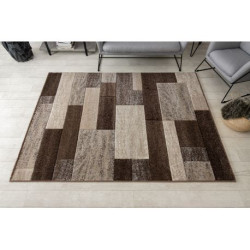Dywan FEEL 5756/15044 PROSTOKĄTY brąz 160x220cm Dywan FEEL 5756/15044 PROSTOKĄTY brąz 160x220cm