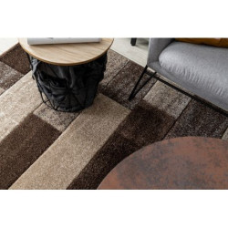 Dywan FEEL 5756/15044 PROSTOKĄTY brąz 160x220cm Dywan FEEL 5756/15044 PROSTOKĄTY brąz 160x220cm