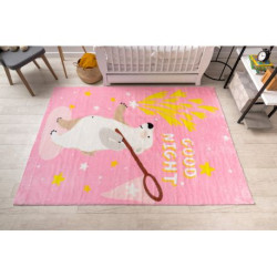 Dywan PLAY Miś gwiazdki G4016-5 róż antypoślizgowy 160x200cm Dywan PLAY Miś gwiazdki G4016-5 róż antypoślizgowy 160x200cm