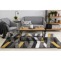 Dywan ALTER Bax Pasy złoty 200x290cm Dywan ALTER Bax Pasy złoty 200x290cm