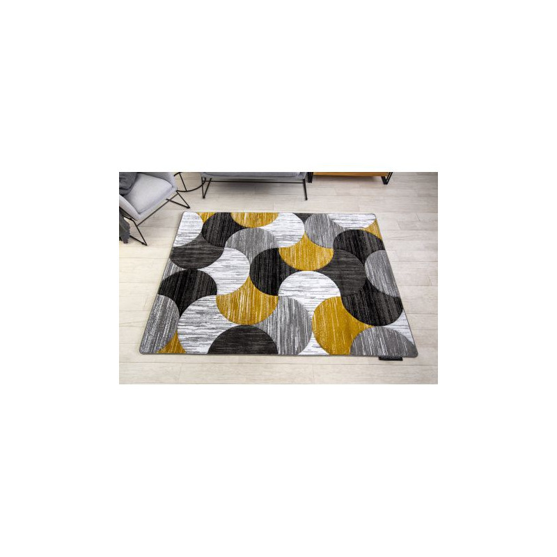 Dywan ALTER Geo Muszle złoty 160x220cm Dywan ALTER Geo Muszle złoty 160x220cm