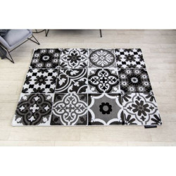 Dywan ALTER Porto Kwiaty szary 200x290cm Dywan ALTER Porto Kwiaty szary 200x290cm
