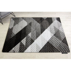 Dywan INTERO BALANCE 3D Kropki szary 120x170cm
