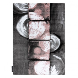 Dywan INTERO PHONO 3D Kwadraty różowy 140x190cm