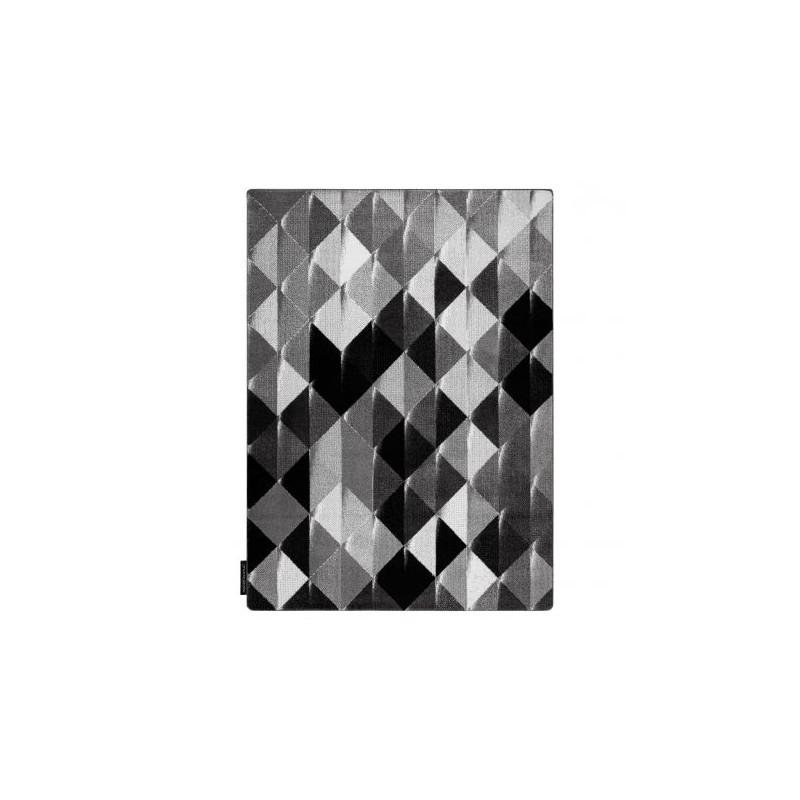Dywan INTERO PLATIN 3D Trójkąty szary 120x170cm
