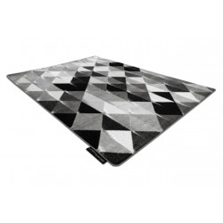 Dywan INTERO PLATIN 3D Trójkąty szary 160x220cm