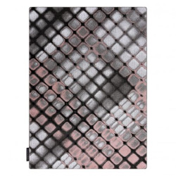 Dywan INTERO REFLEX 3D Kratka różowy 280x370cm
