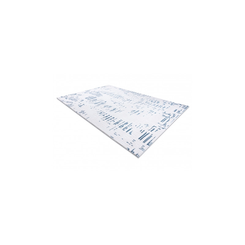 Dywan AKRYL DIZAYN 8840 kość słoniowa / niebieski 80x300cm Dywan AKRYL DIZAYN 8840 kość słoniowa / niebieski 80x300cm