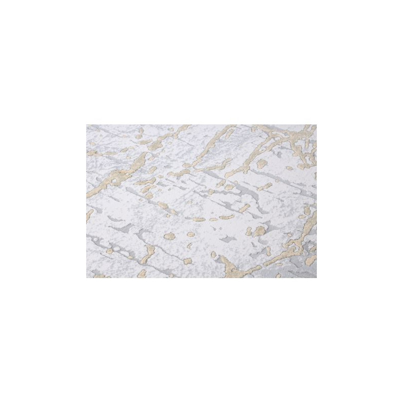 Dywan AKRYL USKUP 354/5052 kość słoniowa / zielony 80x300cm